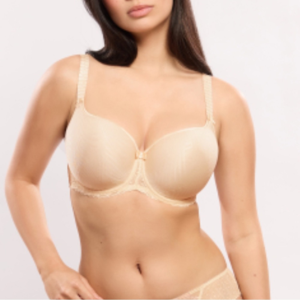 NWT Empreinte nude bra with satin finish size 36C